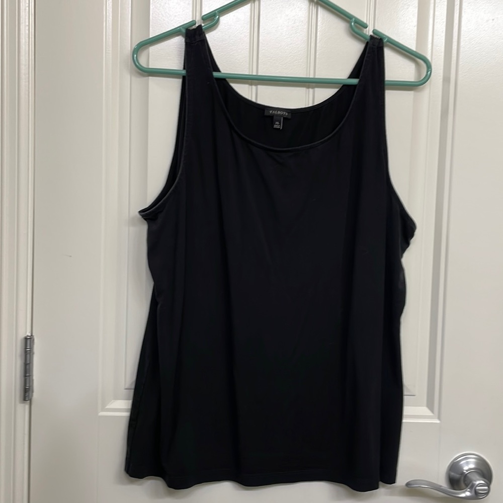 Talbots sleeveless scoop neck tank size‎ XL